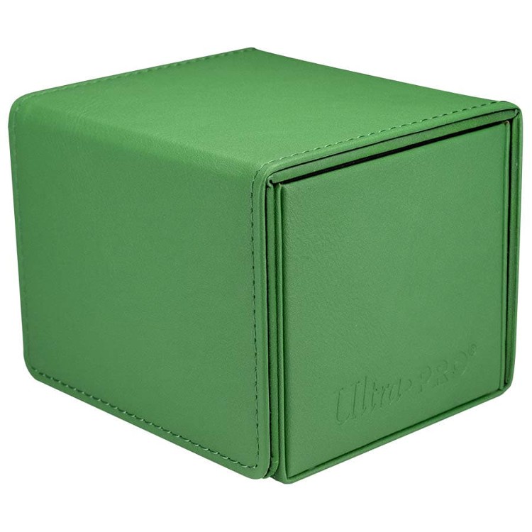 Ultra Pro Deck Box: Vivid - Green (Alcove Edge) - Game Nerdz