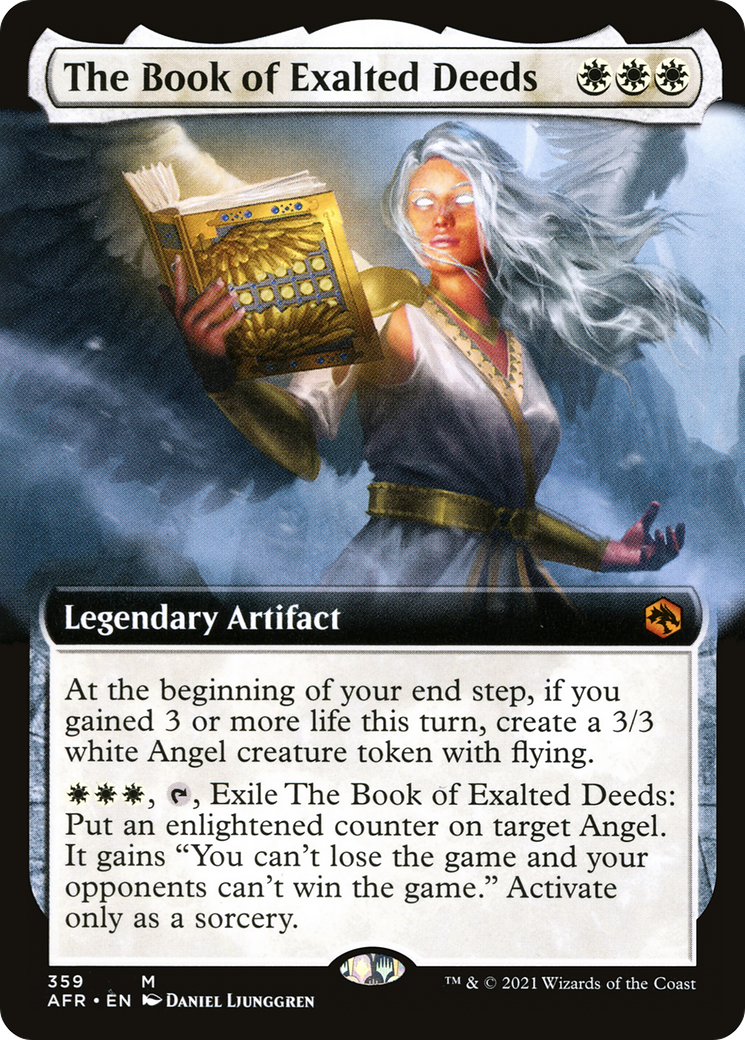 The Book of Exalted Deeds (AFR-359) - Adventures in the Forgotten Realms: (Extended Art) - Game Nerdz The Book of Exalted Deeds (AFR-359) - Adventures in the Forgotten Realms: (Extended Art) - Game Nerdz