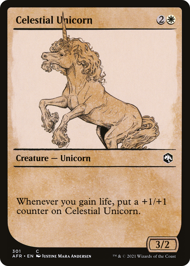 unicorn cards mtg Magic The Gathering - Benevolent Whenever another creature enters the battlefield under your control MTG employee gifted unique unicorn