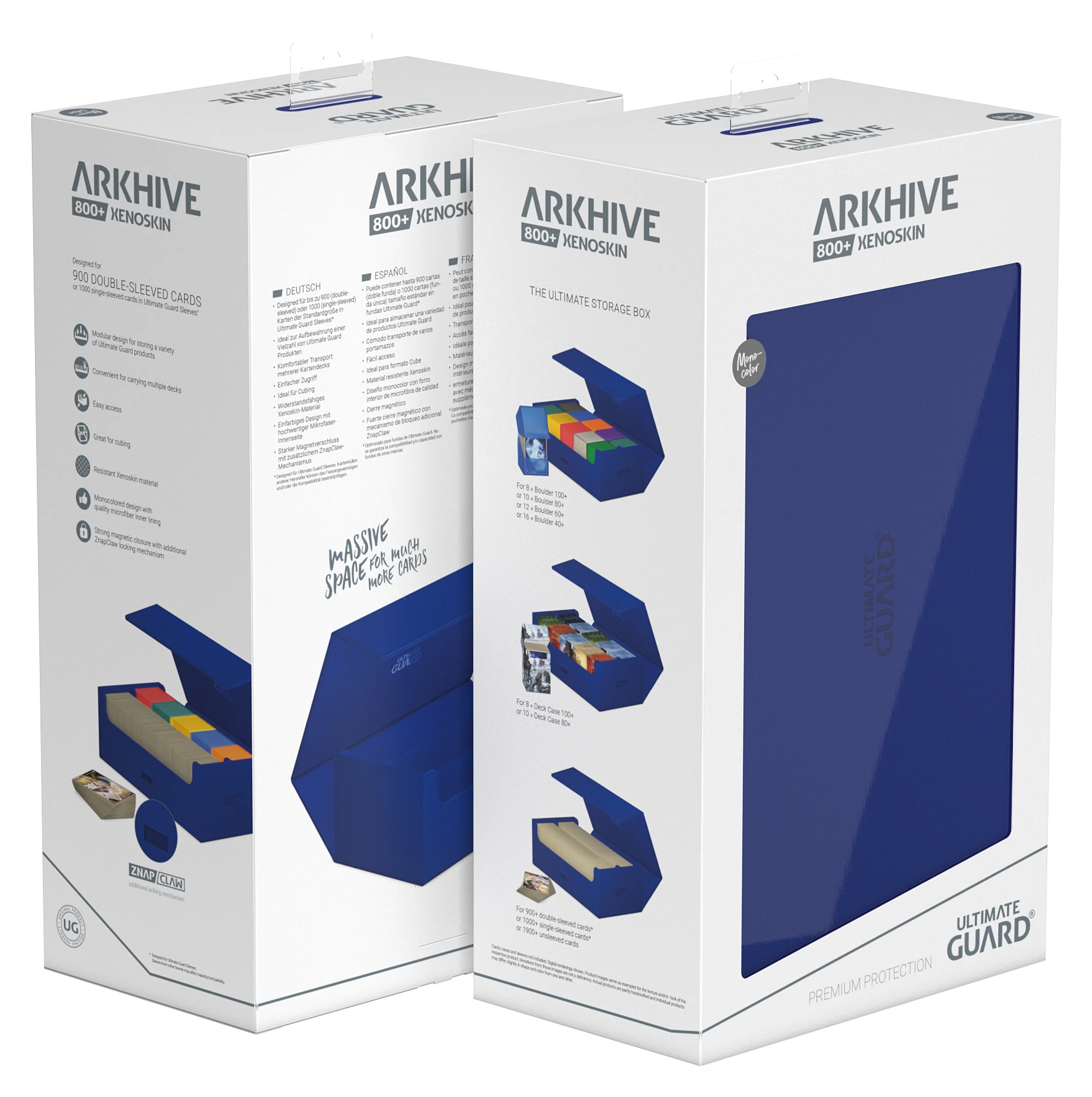 Ultimate Guard Arkhive 800+ Standard Size XenoSkin - Petrol