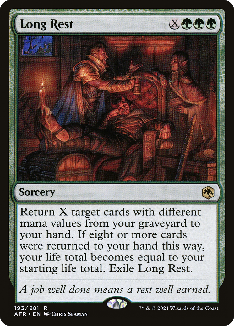 mtg forgotten realms card price list Long Rest (AFR-193) - Adventures in the mtg adventures in the forgotten