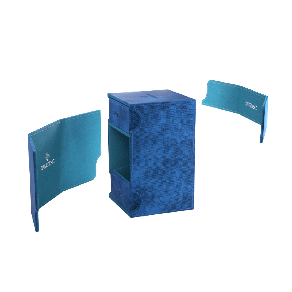 GAMEGENIC WATCHTOWER 100+ XL 青 Game Genic Deck Box: Watchtower 100+ XL Convertible (Blue