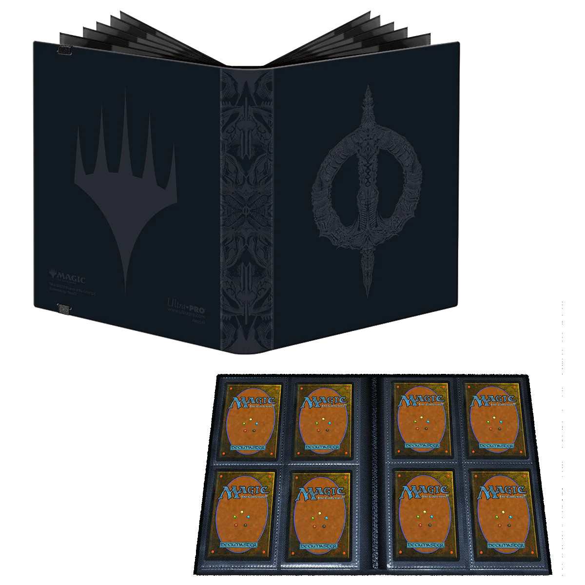Ultra Pro Binder: Magic: The Gathering - Phyrexia - All Will Be One - Phyrexian Ink (4-Pocket) - Game Nerdz Ultra Pro Binder: Magic: The Gathering - Phyrexia - All Will Be One - Phyrexian Ink (4-Pocket) - Game Nerdz
