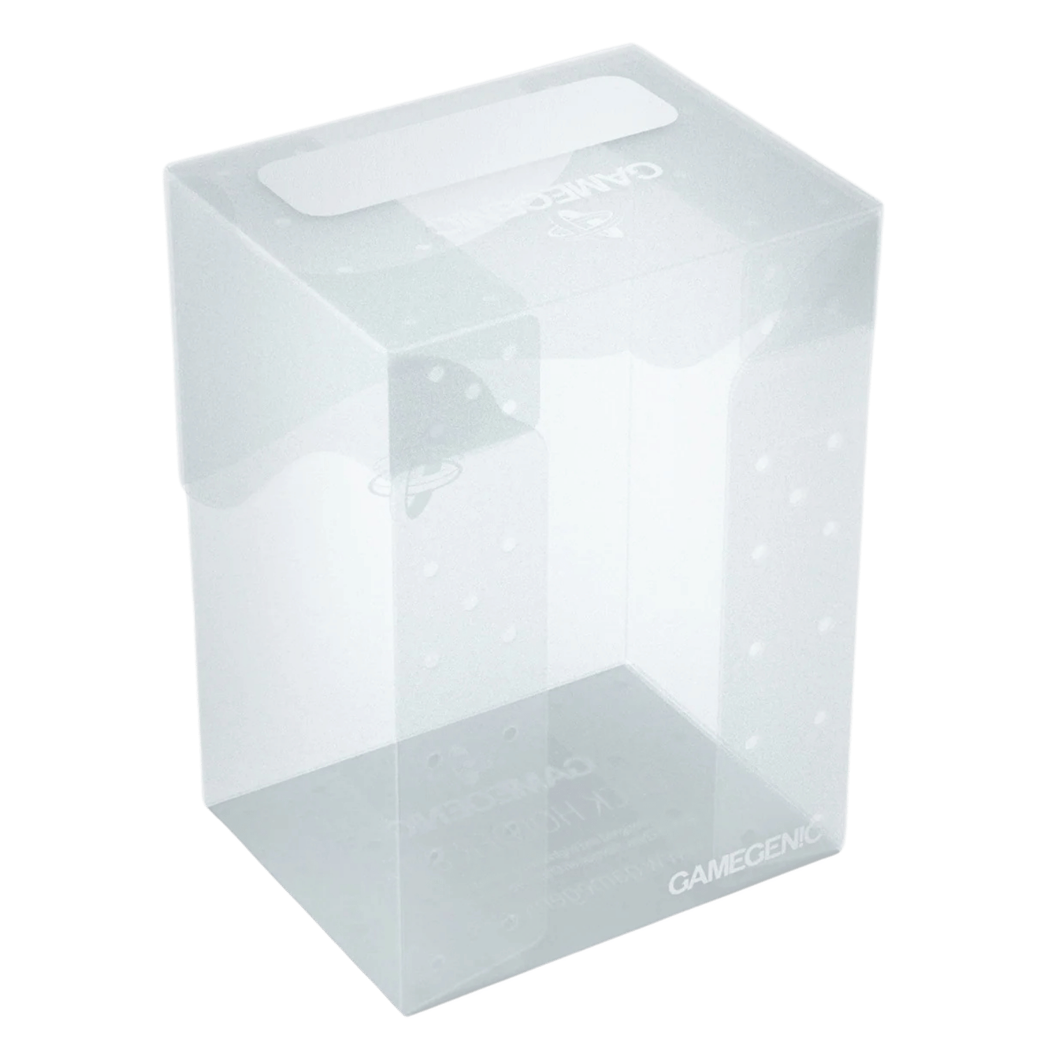 Gamegenic Deck Box: Deck Holder 80+ (Clear) - Game Nerdz
