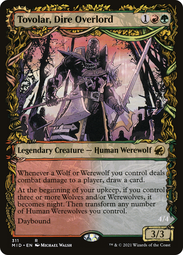 transform mtg cards Delver of Secrets [From the Vault: Transform] Foil Legendary Creature Human Werewolf Top 10 Transformed Lands in