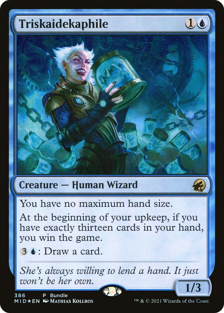if you have no cards in hand mtg Demonfire [Dissension] Triskaidekaphile (UMP-386) - Innistrad: Midnight