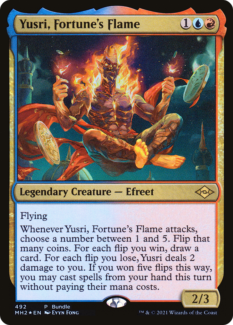 Yusri, Fortune's Flame (UMP-492) - Modern Horizons 2 Foil - Game Nerdz