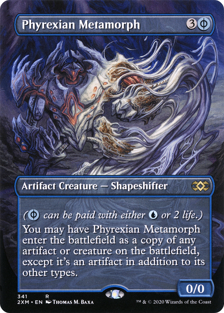 Phyrexian Metamorph (2XM-341) - Double Masters (Borderless) - Game