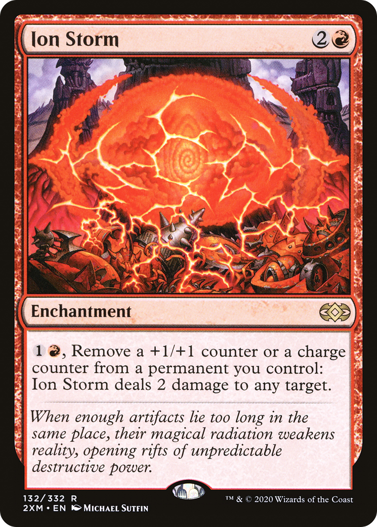 mtg red storm cards Blue Commander Deck - Custom Built - Elite - - EDH copy it for each spell cast before it this turn Ion Storm (2XM-132) - Double