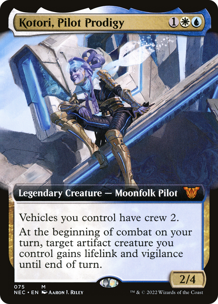 kotori Kotori, Pilot Prodigy (NEC-075) - Neon Dynasty Commander