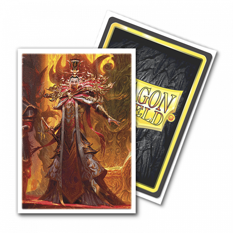 Dragon Shield: Flesh & Blood - Emperor of Volcor - Art, Matte Card Sleeves (100ct) Dragon Shield: Flesh & Blood - Emperor of Volcor - Art, Matte Card Sleeves (100ct)