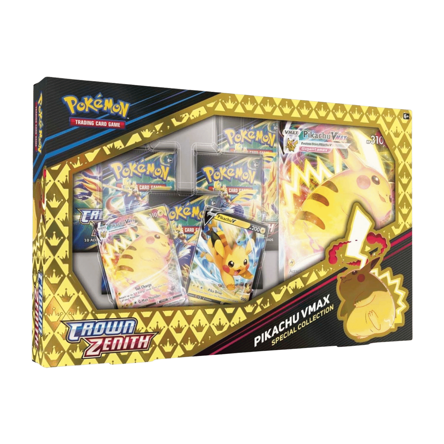Pokemon: Crown Zenith - Pikachu Vmax - Special Collection - Game Nerdz