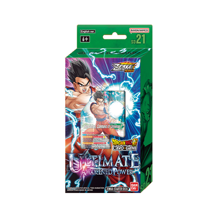 Dragon Ball Super TCG: Zenkai Series - Ultimate Awakened Power - Starter  Deck SD21 (On Sale) - Game Nerdz