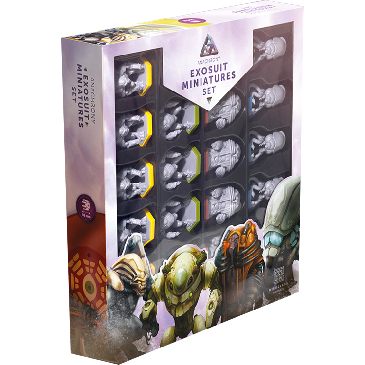 Anachrony: Exosuit Miniatures Set - Game Nerdz