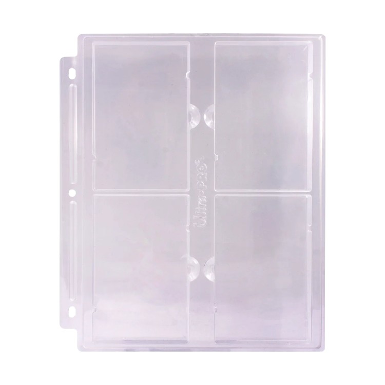 ultra pro graded card pages Amazon.com: Ultra PRO - 4 Pocket Page for Graded Beckett Slabs 1ct main image 1