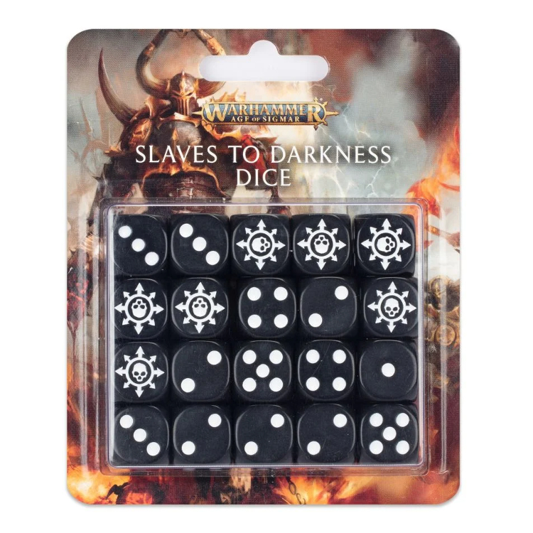 Warhammer Age of Sigmar 3rd Edition: Slaves to Darkness - Dice Set