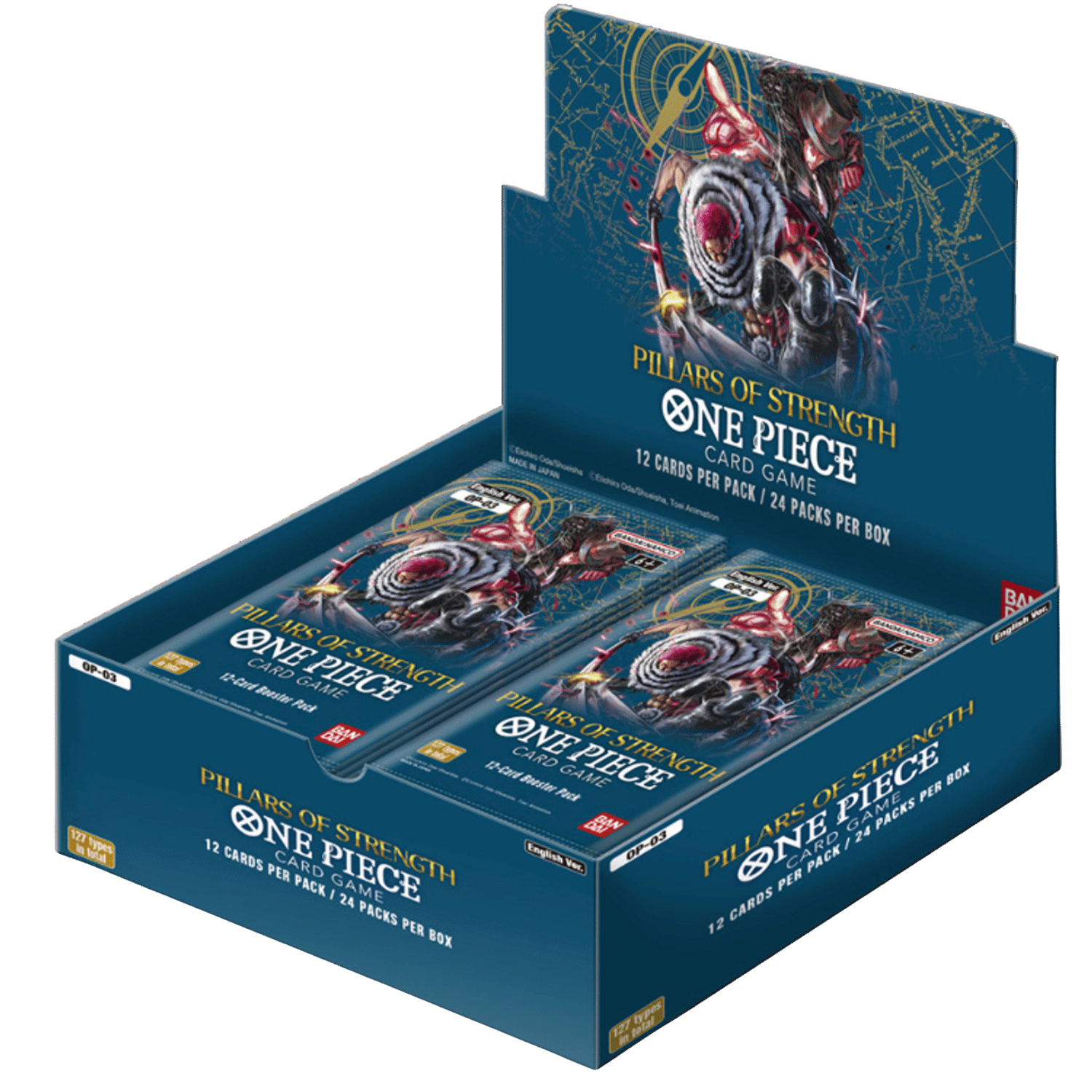 One Piece TCG: Pillars of Strength - Booster Box OP-03 - Game Nerdz