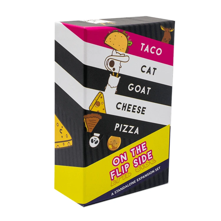 Taco Cat Goat Cheese Pizza: On The Flip Side - Game Nerdz