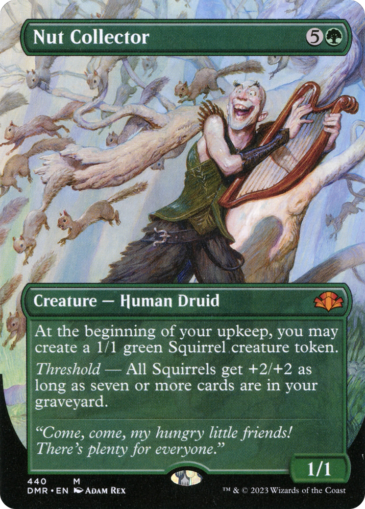 Nut Collector (DMR-440) - Dominaria Remastered (Borderless) - Game Nerdz