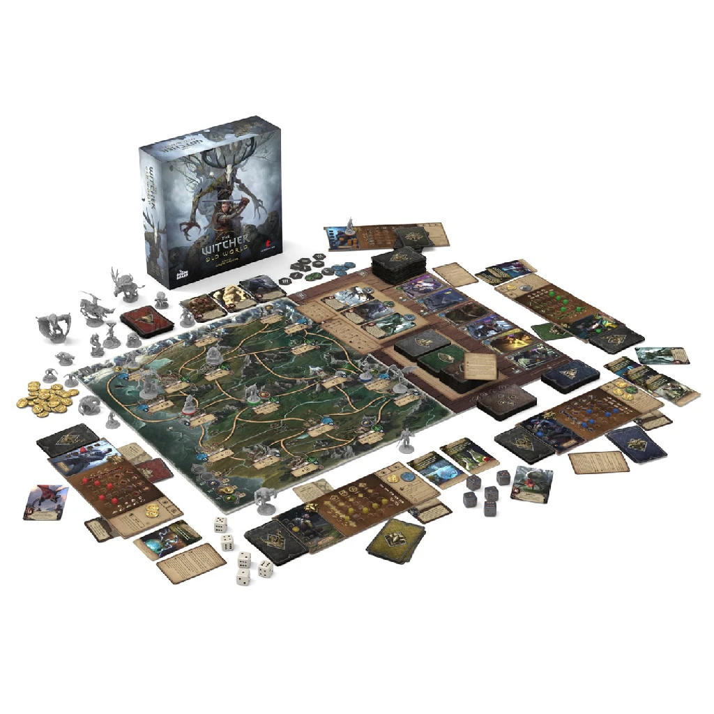 Pièces De Monnaie Métal Premium The Witcher Old World - Pour Jeu De Société