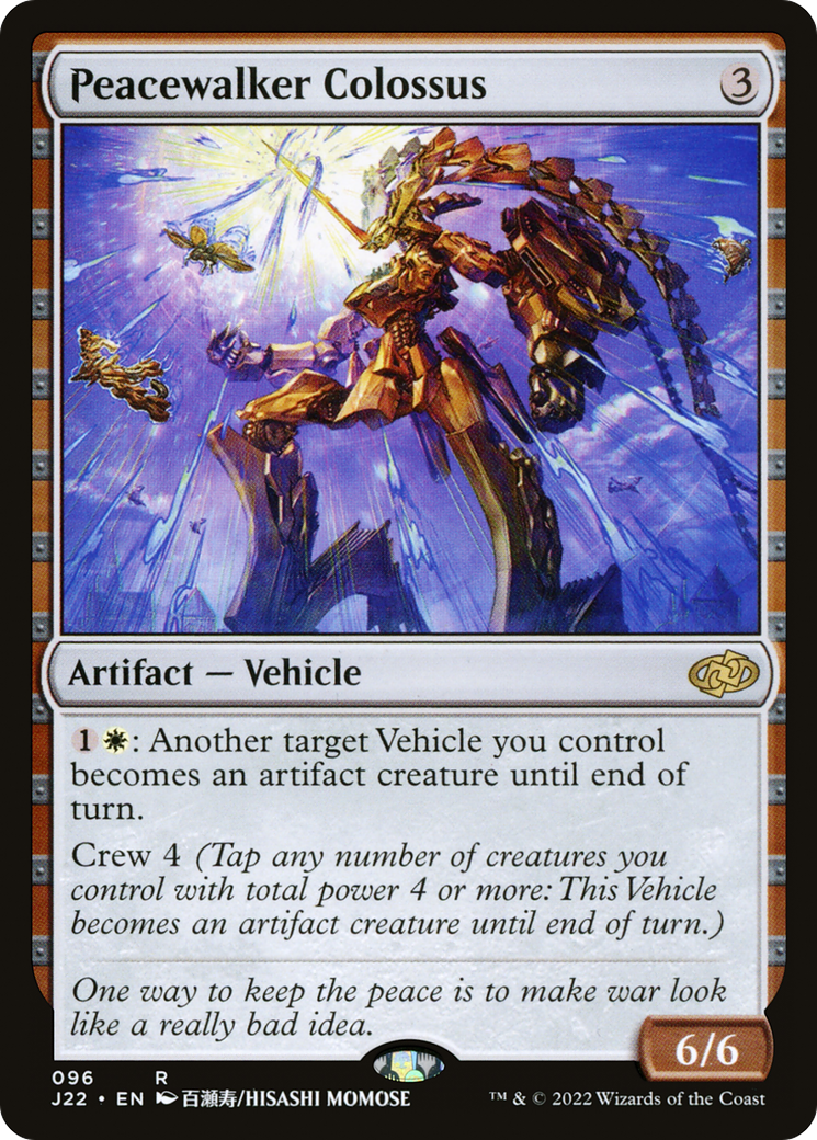 Peacewalker Colossus (J22-096) - Jumpstart 2022 - Game Nerdz Peacewalker Colossus (J22-096) - Jumpstart 2022 - Game Nerdz
