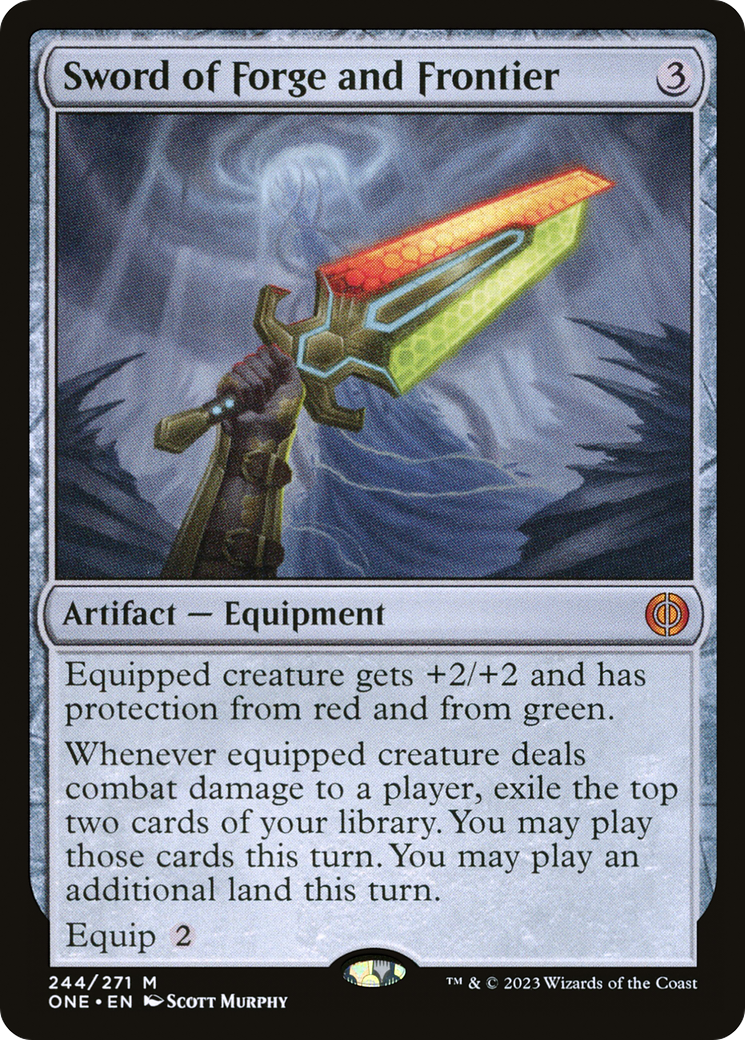 Sword of Forge and Frontier (ONE-244) - Phyrexia: All Will Be One - Game  Nerdz