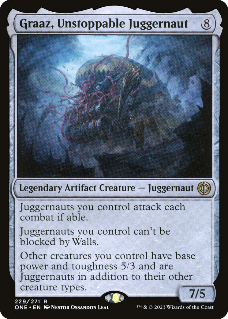 Graaz, Unstoppable Juggernaut (ONE-229) - Phyrexia: All Will Be