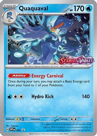 quaquaval pokemon card value - ex 273/193 - Paldea Evolved When Pokemon Quaquaval #5 Prices | Pokemon