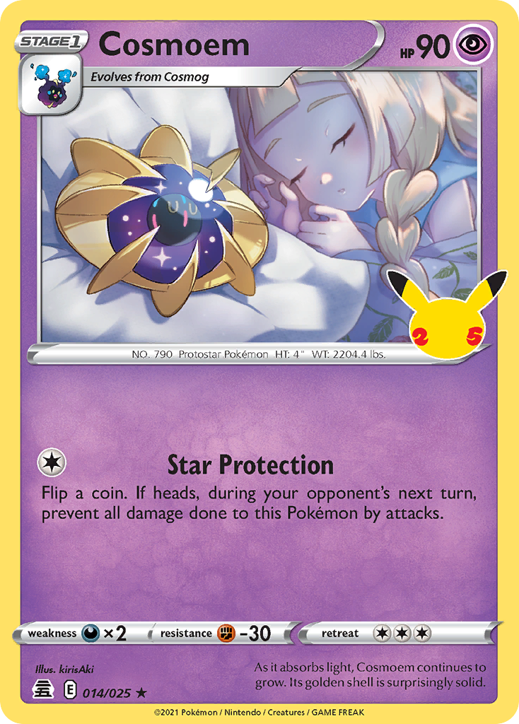 Cosmoem 14/25 - Celebrations Holofoil - Game Nerdz