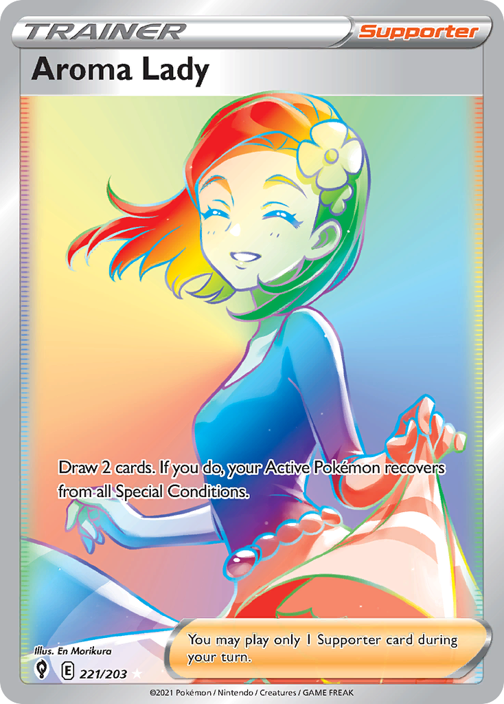 lady pokemon card - Heal 60 damage and remove all Special Conditions from 1 of your Pokmon. Pokmon Center Lady - Champion's