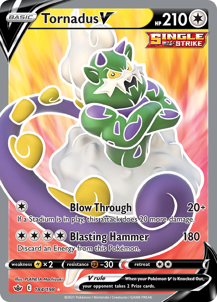 pokemon card tornadus - 158/086 - SV11W: White Flare [FULL ART] [Near Mint] Brilliant Stars Singles Tornadus - Pokmon TCG Card