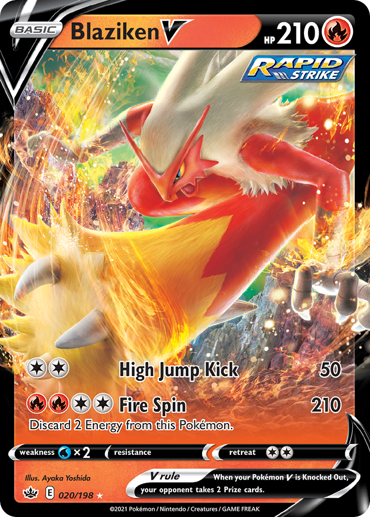 blaziken pokemon cards (192/182)  PokeGuard Evolves from Combusken Type Blaziken ex 016/175 Generations Starter