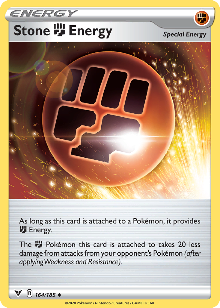 Stone Fighting Energy 164/185 - Vivid Voltage - Game Nerdz