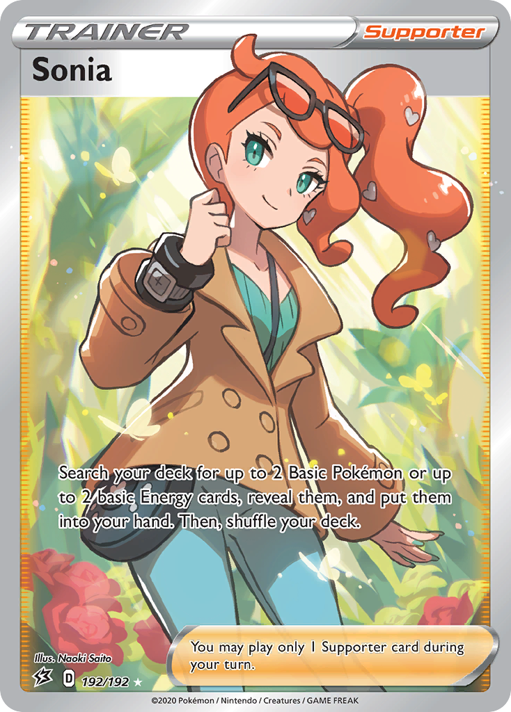 pokemon sonia trainer card - - Rebel Clash x4 Playset Age Group Pokemon Sword and Shield Rebel