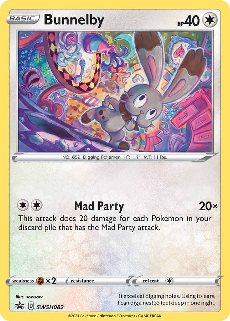 shiny bunnelby pokemon card Buy Common | Fusion Strike Colorless / 40 / Basic Attack 1 Bunnelby Card
