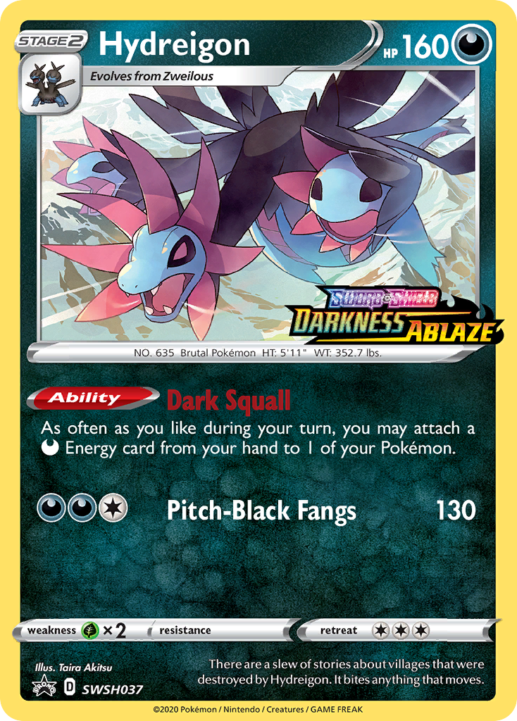 custom pokemon cards shop Light's Darkrai V Custom Pokémon Card