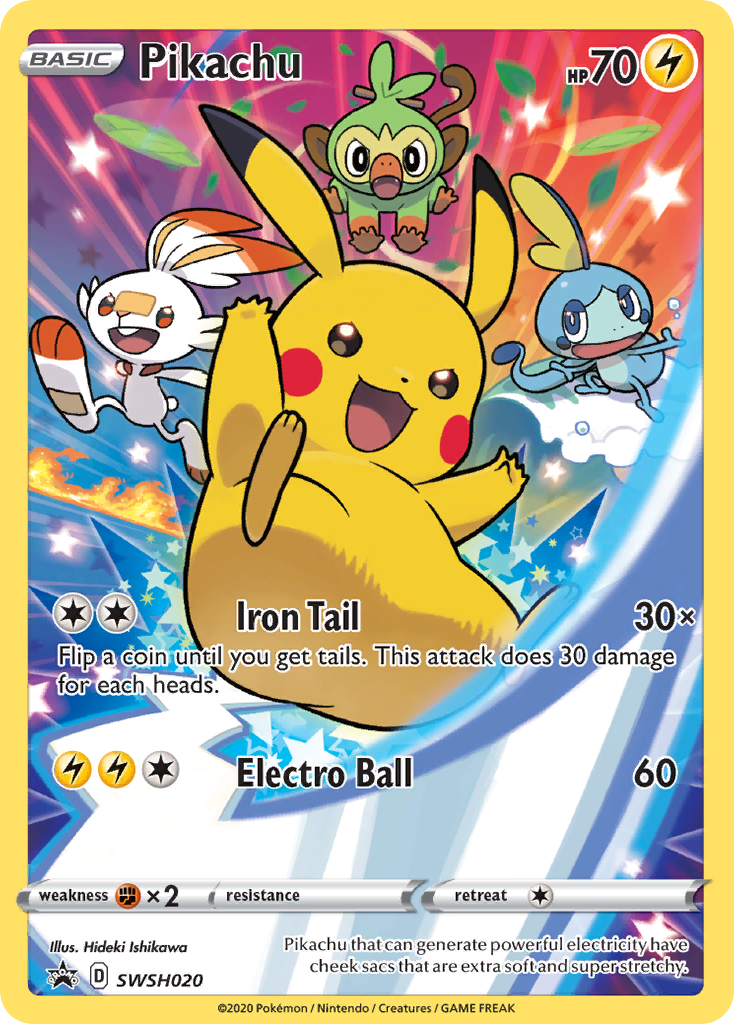 pikachu pokemon card iron tail - 28/73 Holo Rare Promo Commemorate your favorite Pokemon with this Pikachu 2018 Pokemon Celebrations Metal Card #58 Card Pikachu 2018 Pokemon Celebrations Metal