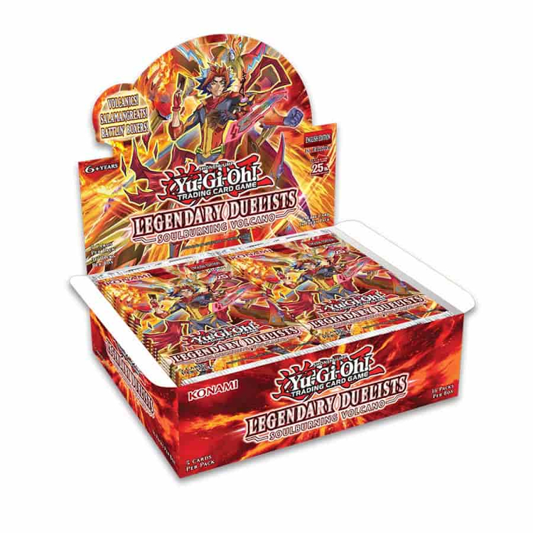 Yu-Gi-Oh!: Legendary Duelists - Soulburning Volcano Booster Box