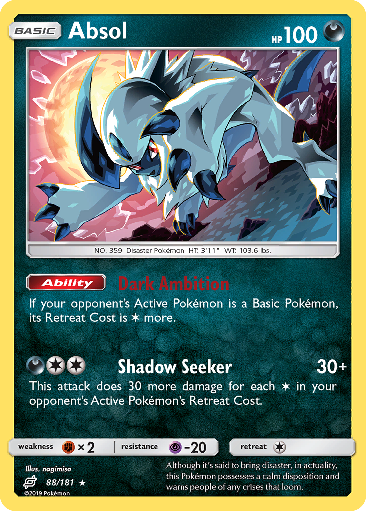 absol pokemon card value (Team Plasma) 67/116 Obsidian Flames Singles Mega Absol Ex #180 Prices