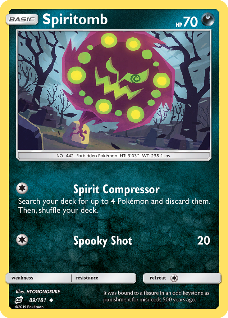 Spiritomb 89/181 - Team Up - Game Nerdz