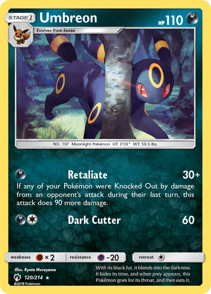 umbreon pokemon card value Umbreon GX (154/149) [Sun & Moon: Base Set] main image 0