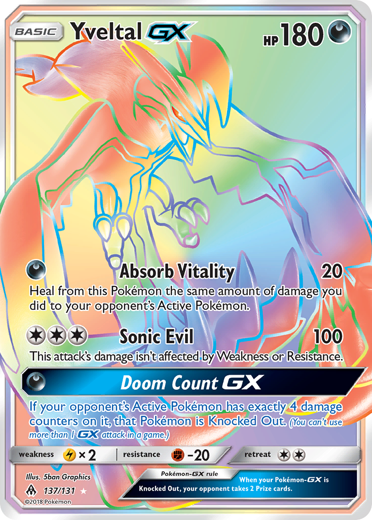 yveltal pokemon card Yveltal-EX