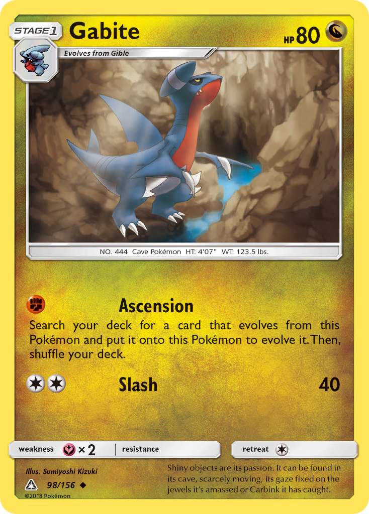 Gabite 98/156 - Ultra Prism