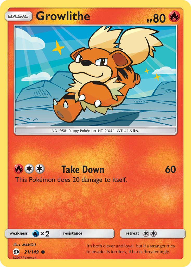 pokemon card sun and moon price list Litwick 011 SM Guardians Rising deck box Growlithe 21/149 - Sun Moon
