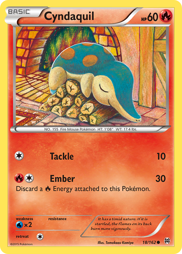 Cyndaquil 18/162 - BREAKthrough - Game Nerdz