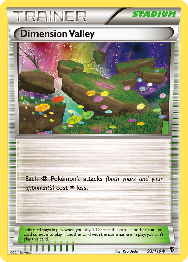 Dimension Valley 93/119 - Phantom Forces Reverse Holofoil - Game Nerdz