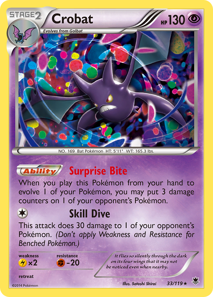Crobat 33/119 - Phantom Forces - Game Nerdz