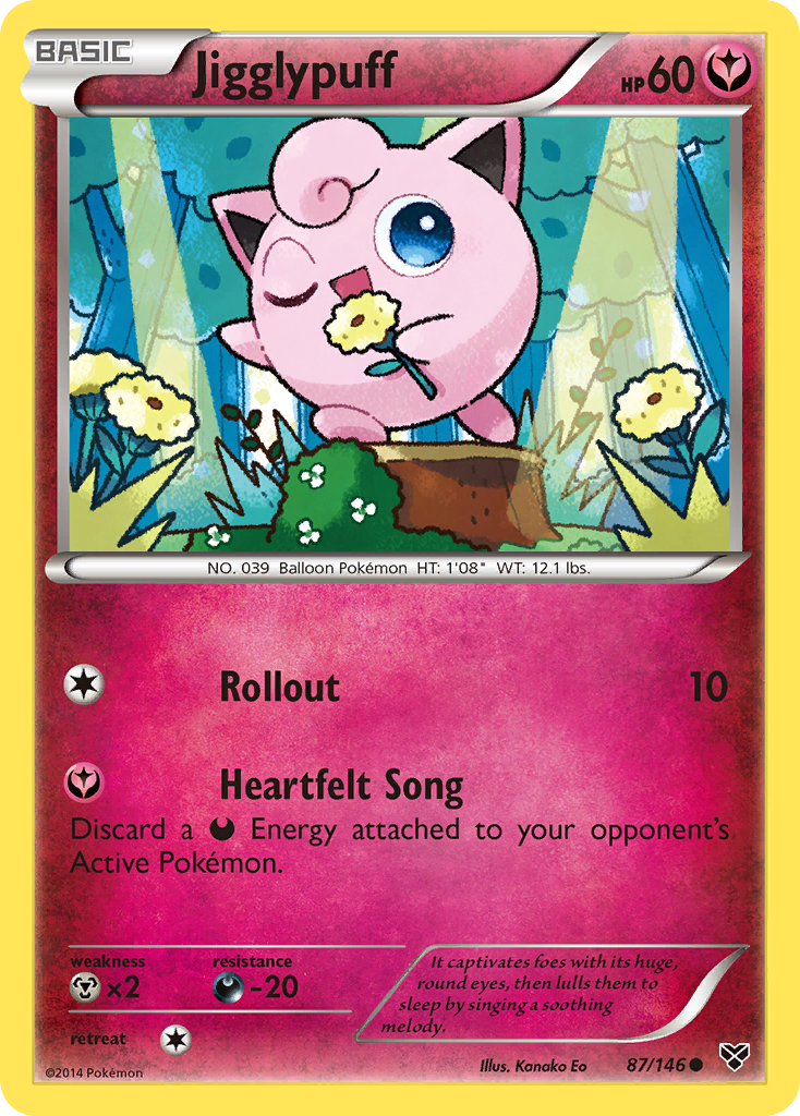 Jigglypuff 87/146 - XY - Game Nerdz