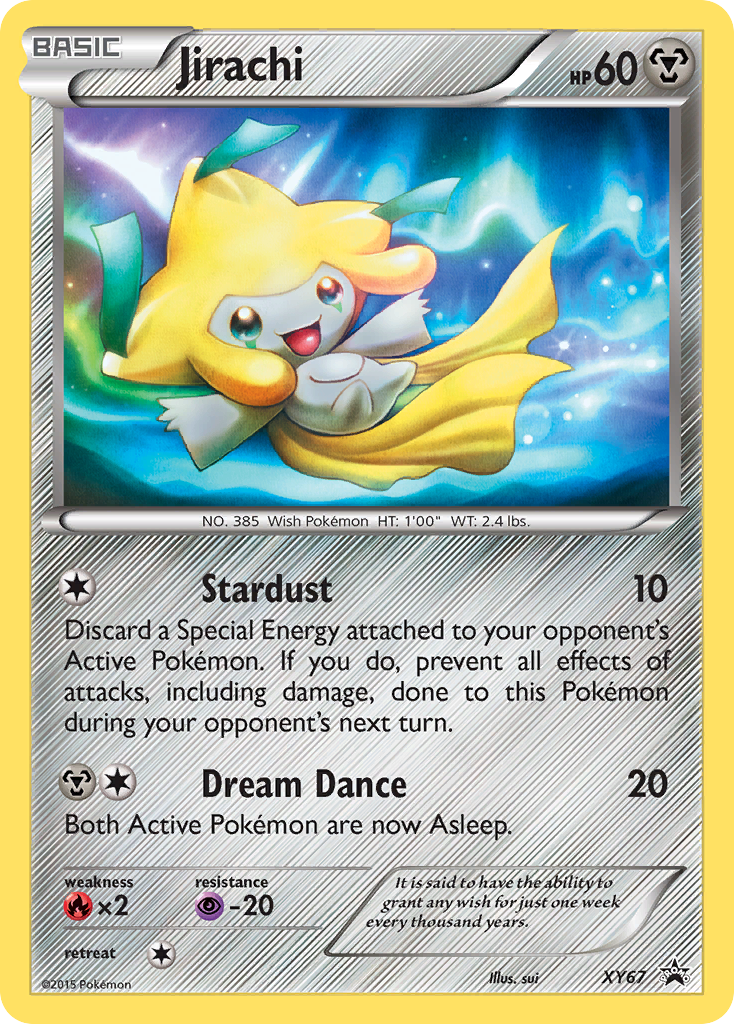 Jirachi XY67/211 - XY Black Star Promos Holofoil - Game Nerdz