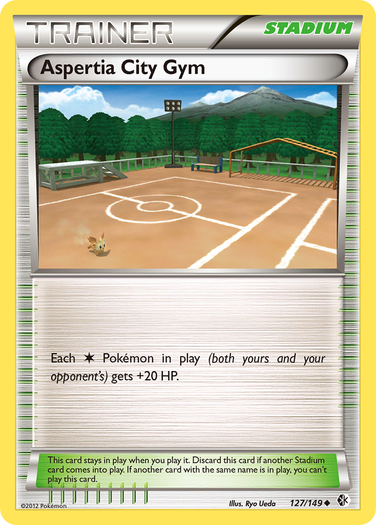Aspertia City Gym 127/149 - Boundaries Crossed - Game Nerdz
